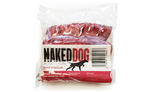 Naked Dog Raw Treat Beef Trachea - Pack of 3