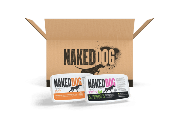 NAKED DOG Variety Box - 15kg (No Chicken)