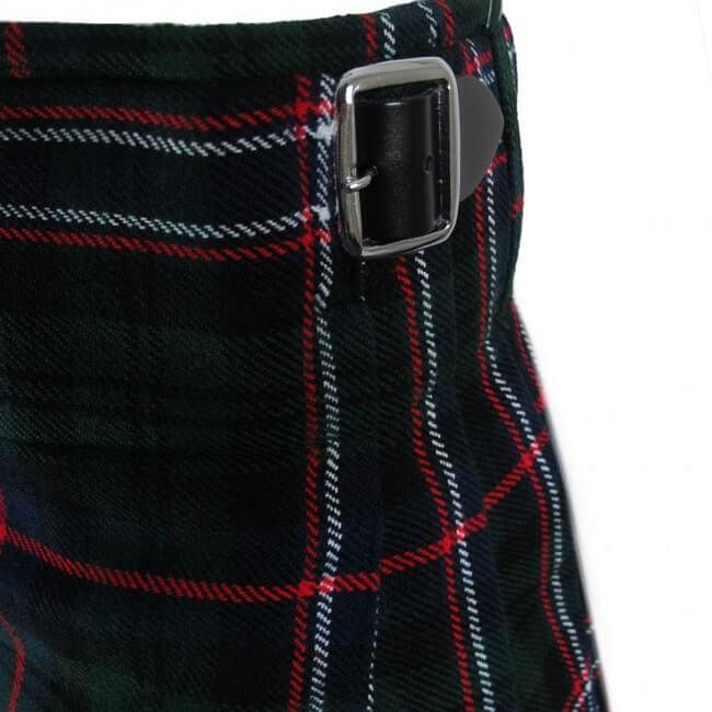 National Scottish Tartan Traditional Scottish Men's Kilt Outfit Pin, Buckle, Belt, Sporran