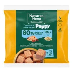 Natures Menu 80/20 Welpenhappen Huhn & Lachs gefroren, 1kg