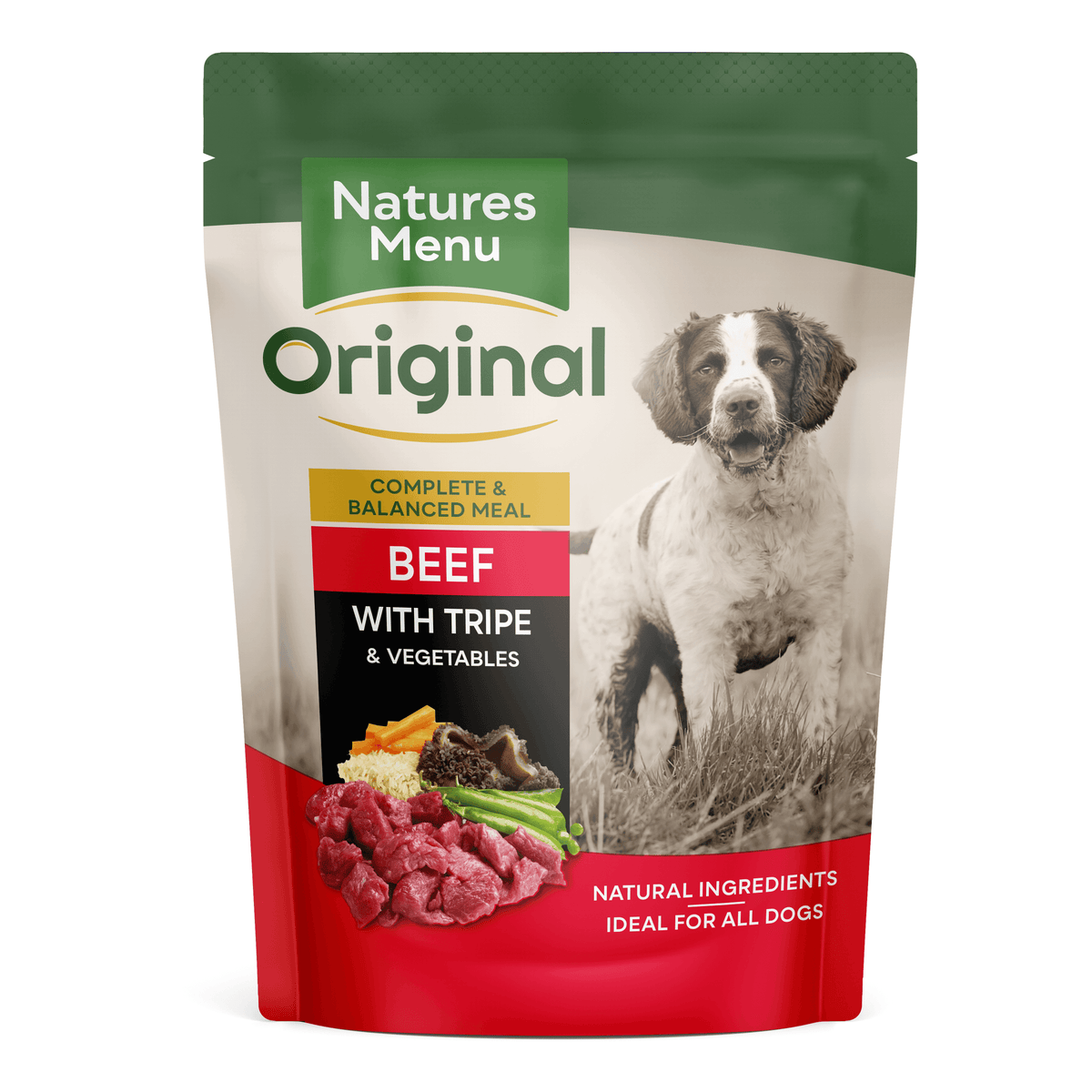 Natures Menu Dog Beef and Tripe 300g - Case of 8