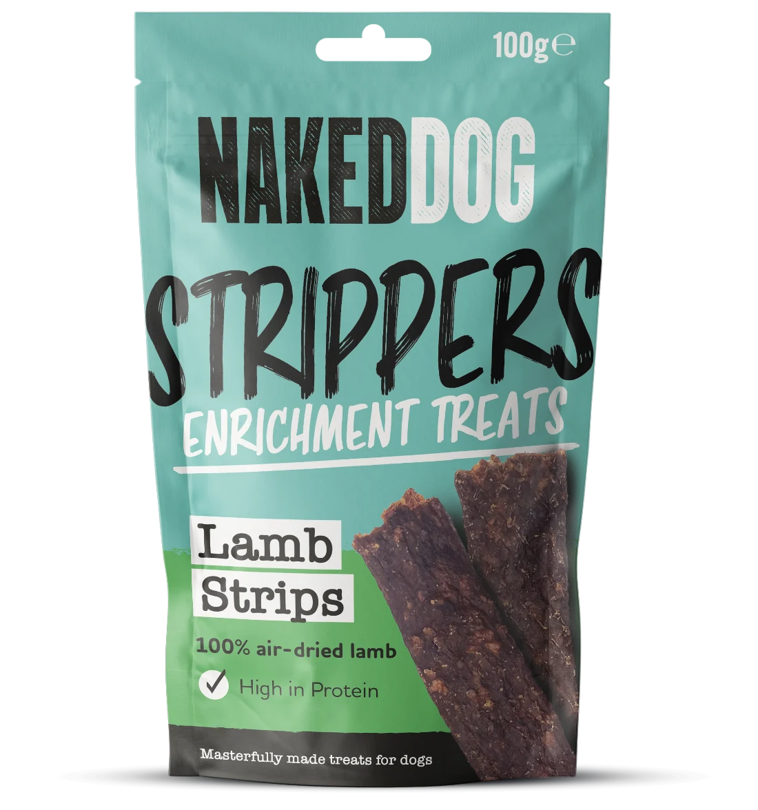 Naked Dog Lamb Strips - Case of 6