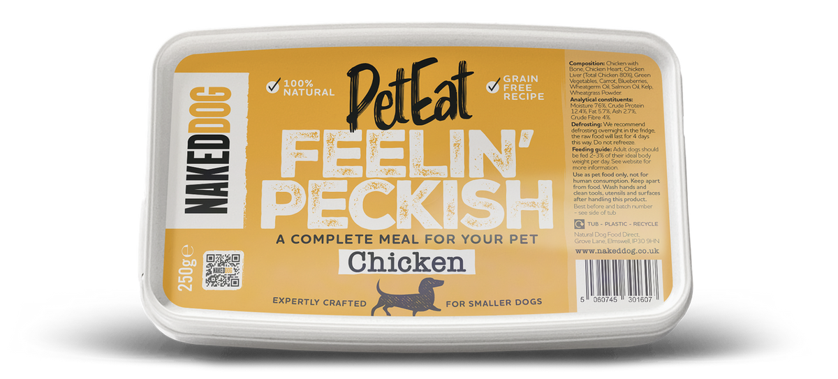 Naked Dog PetEat Feeling Peckish (Chicken) 250g