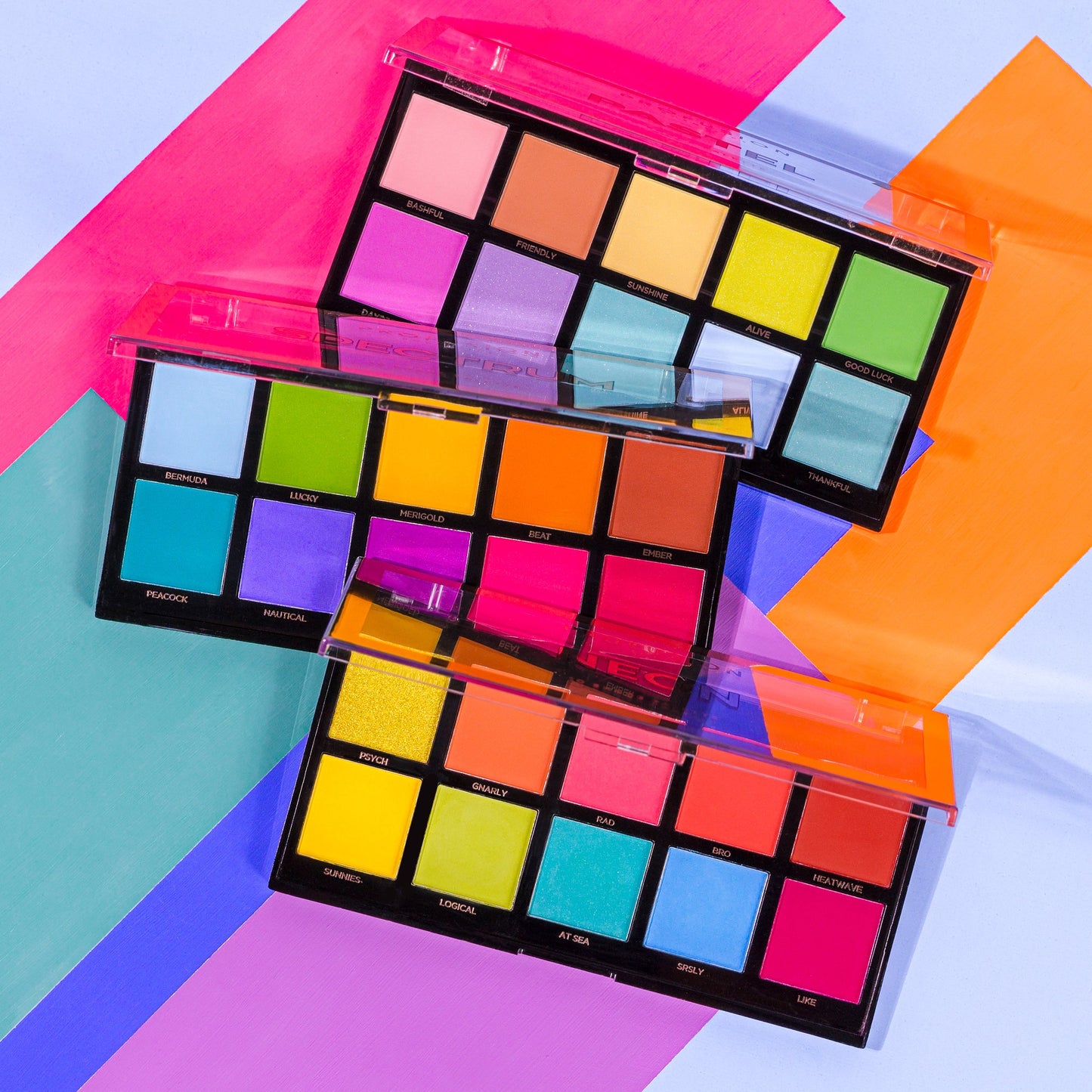 SPECTRUM | LIDSCHATTENPALETTE MIT 10 FARBEN