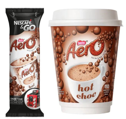 Nescafé &Go Aero Instant Hot Chocolate Cups – Pack of 8