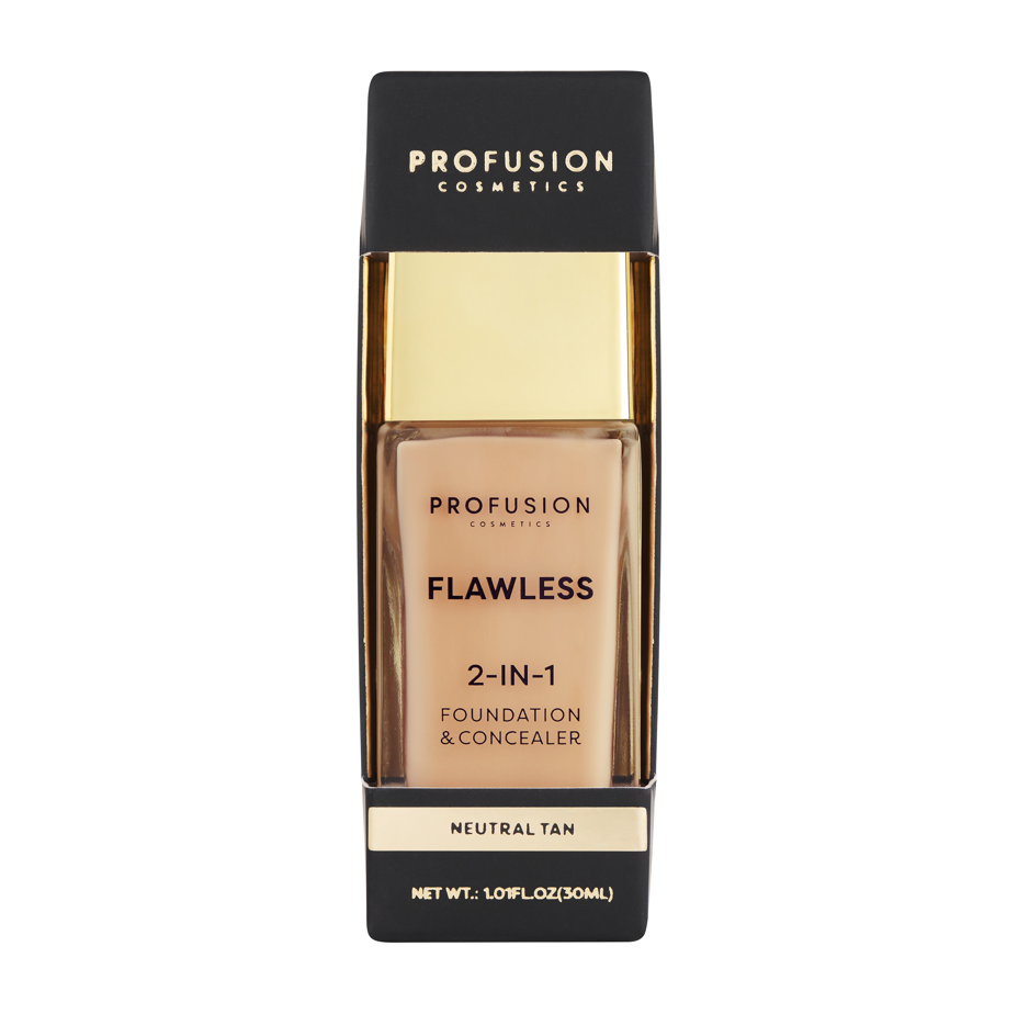 Flawless 2-in-1 Foundation & Concealer by Profusion Cosmetics