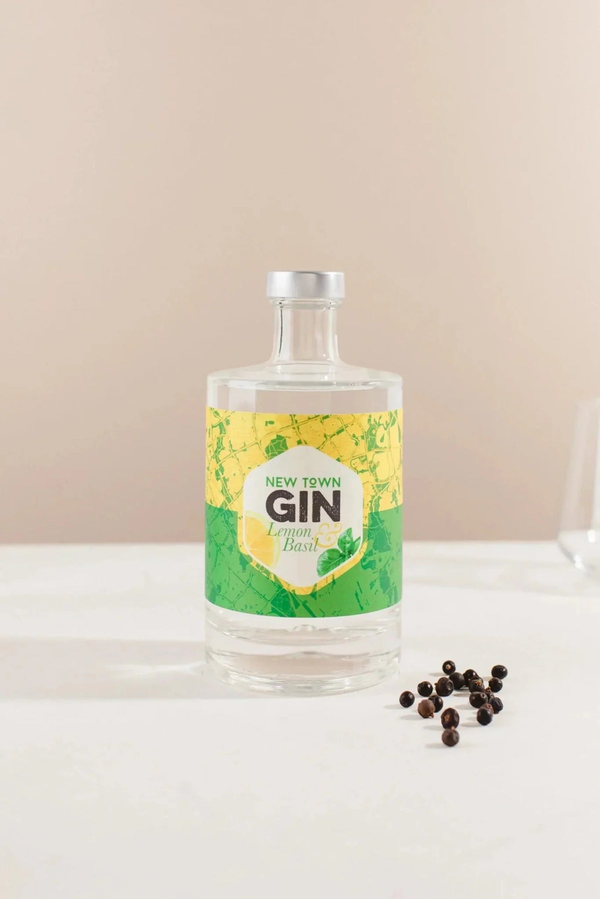 Wharf Distillery Lemon and Basil Gin, 20cl