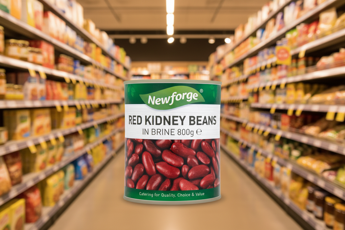 Newforge Red Kidney Beans In Brine 800G