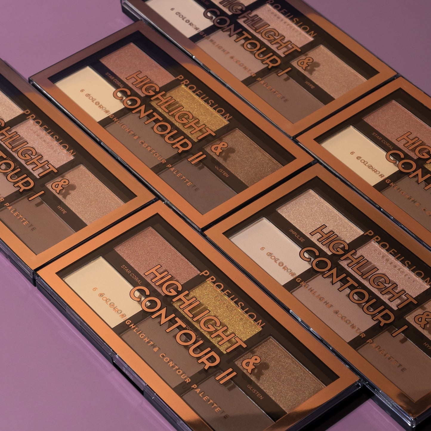 HIGHLIGHT & CONTOUR I | 6 FARB-PALETTE