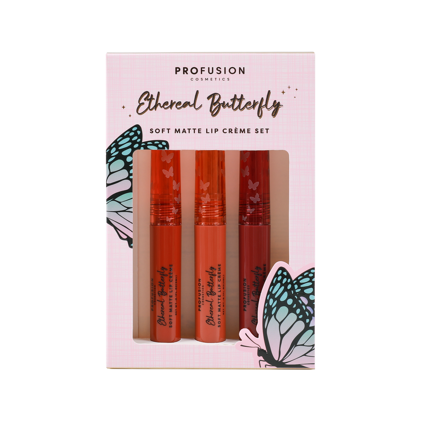 Ethereal Butterfly | Soft Matte Lippencreme-Set