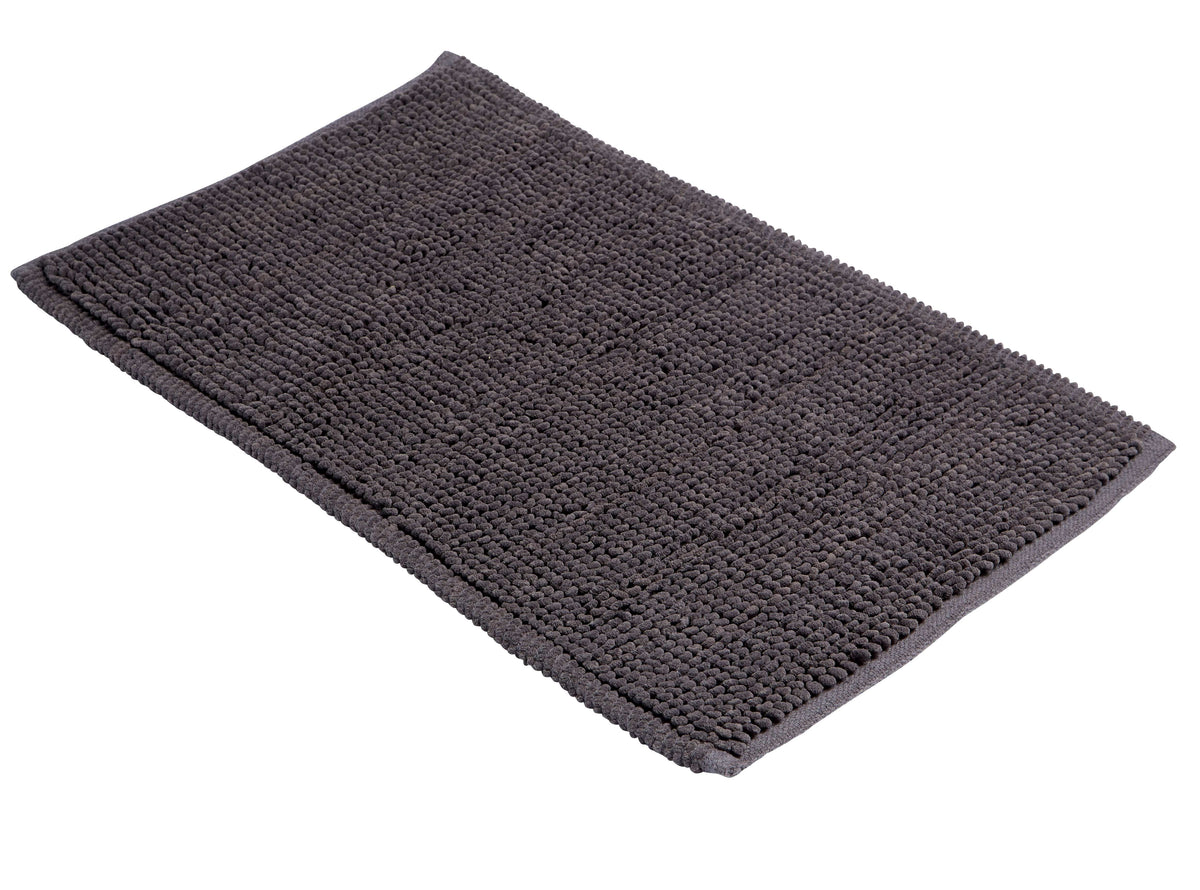 OLIVIA ROCCO Pebbles Micro Bobble Bath Mat Pure Indian Cotton Hand Woven Eco Friendly