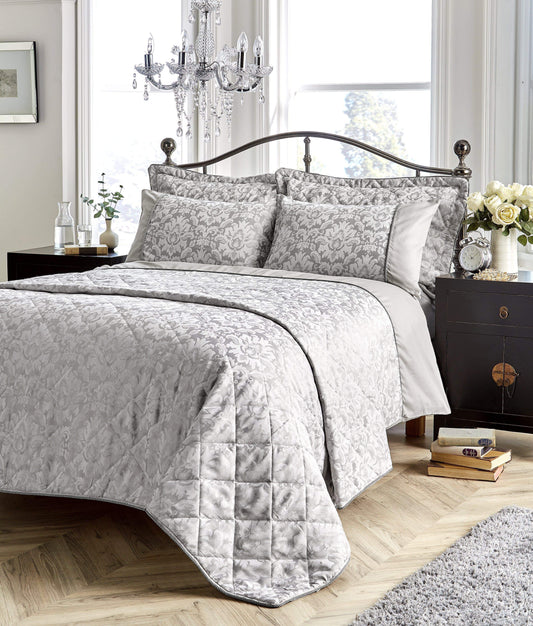 Savoy Hand Woven Jacquard Cotton Duvet Cover Set – OEKO-TEX Certified