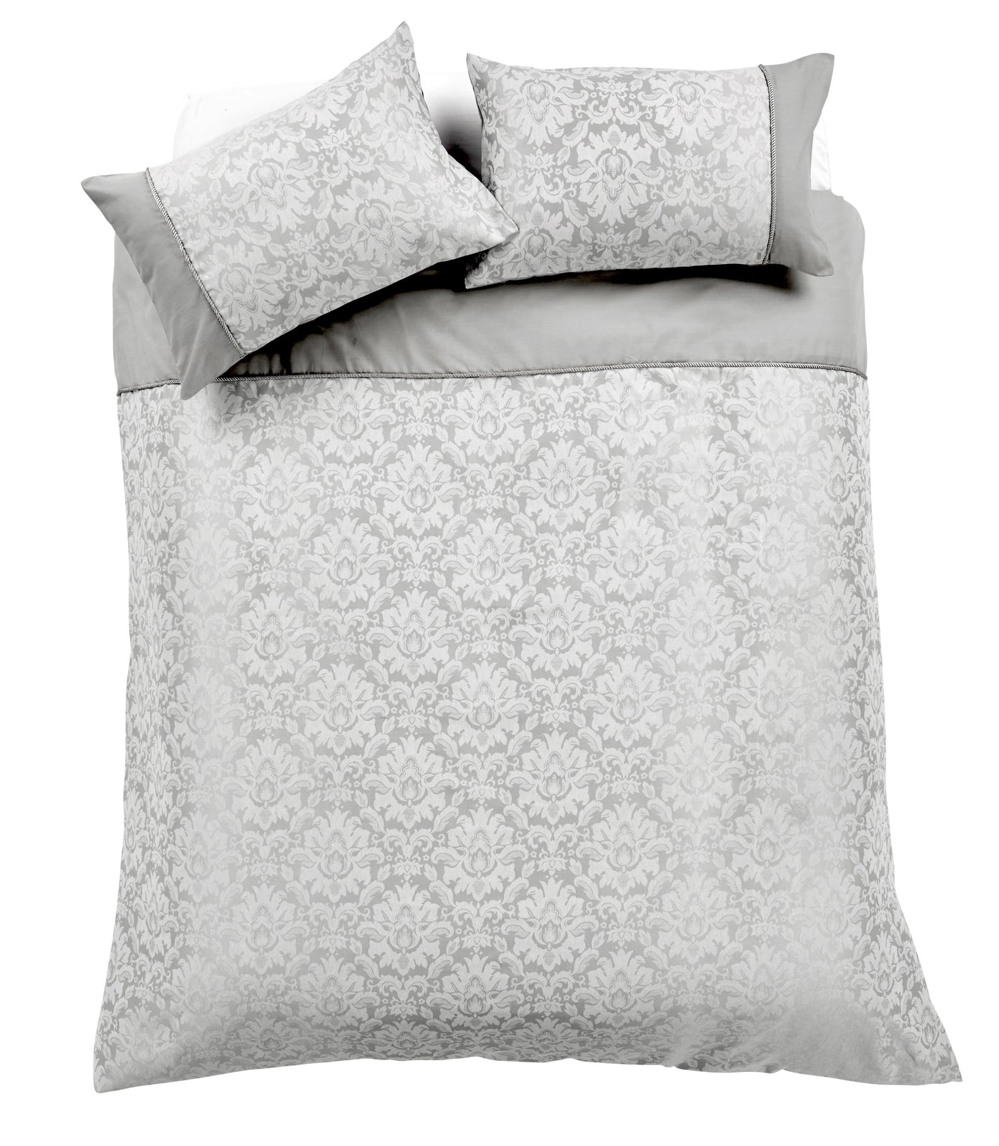 Savoy Hand Woven Jacquard Cotton Duvet Cover Set – OEKO-TEX Certified