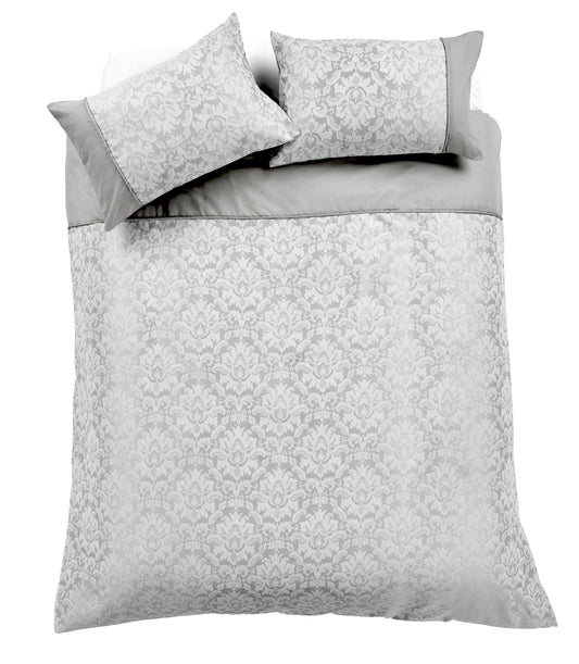 Savoy Hand Woven Jacquard Cotton Duvet Cover Set – OEKO-TEX Certified