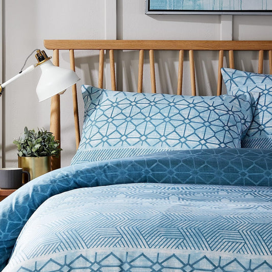 OLIVIA ROCCO Versailles Teal Duvet Cover Set | Reversible, Breathable & Quilted