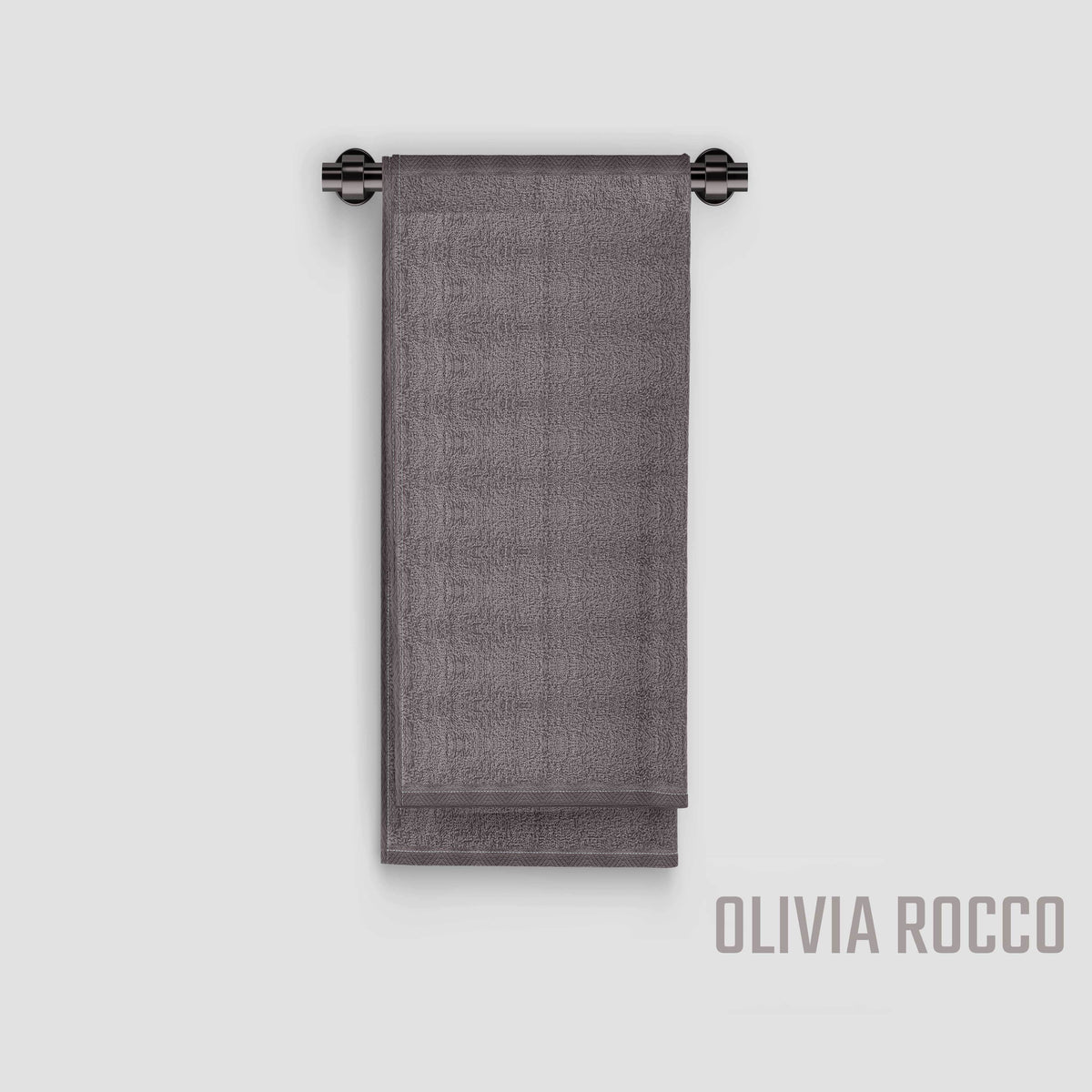 OLIVIA ROCCO Pack Of 4 Large Quick-Drying Indus Valley Cotton Bath Sheets 80x140cm