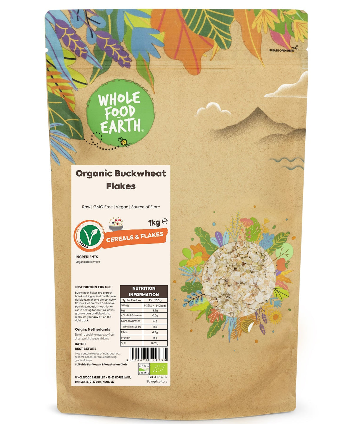 Bio Buchweizenflocken