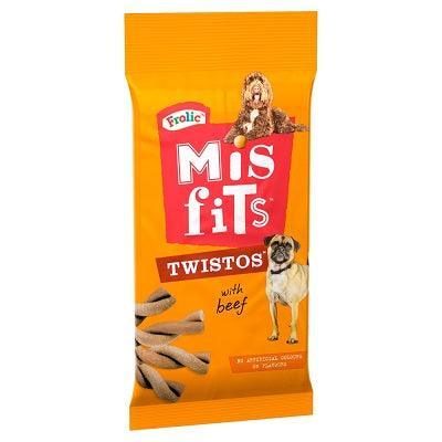 Pedigree Misfits Twistos with Beef 105g - Case of 18