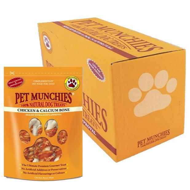 Pet Munchies Chicken and Calcium 100g - Case of 8