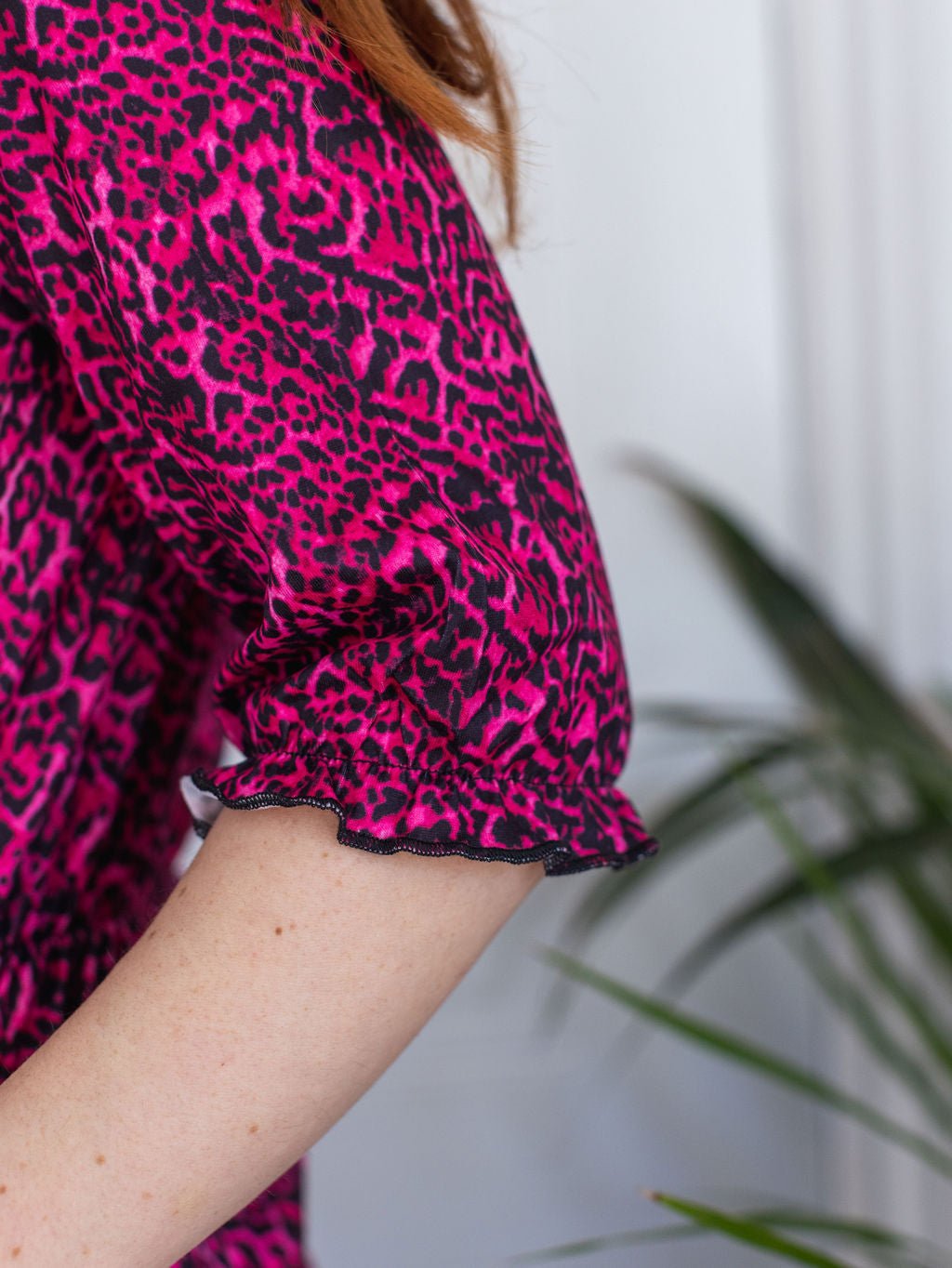 Petite Polly Leopard Dress - Flattering Fit with Pockets