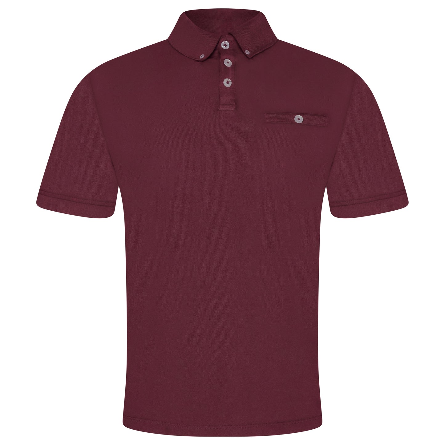 Evryone Men's Short Sleeve Polo Shirt – 100% Cotton Classic Fit Pique Polo