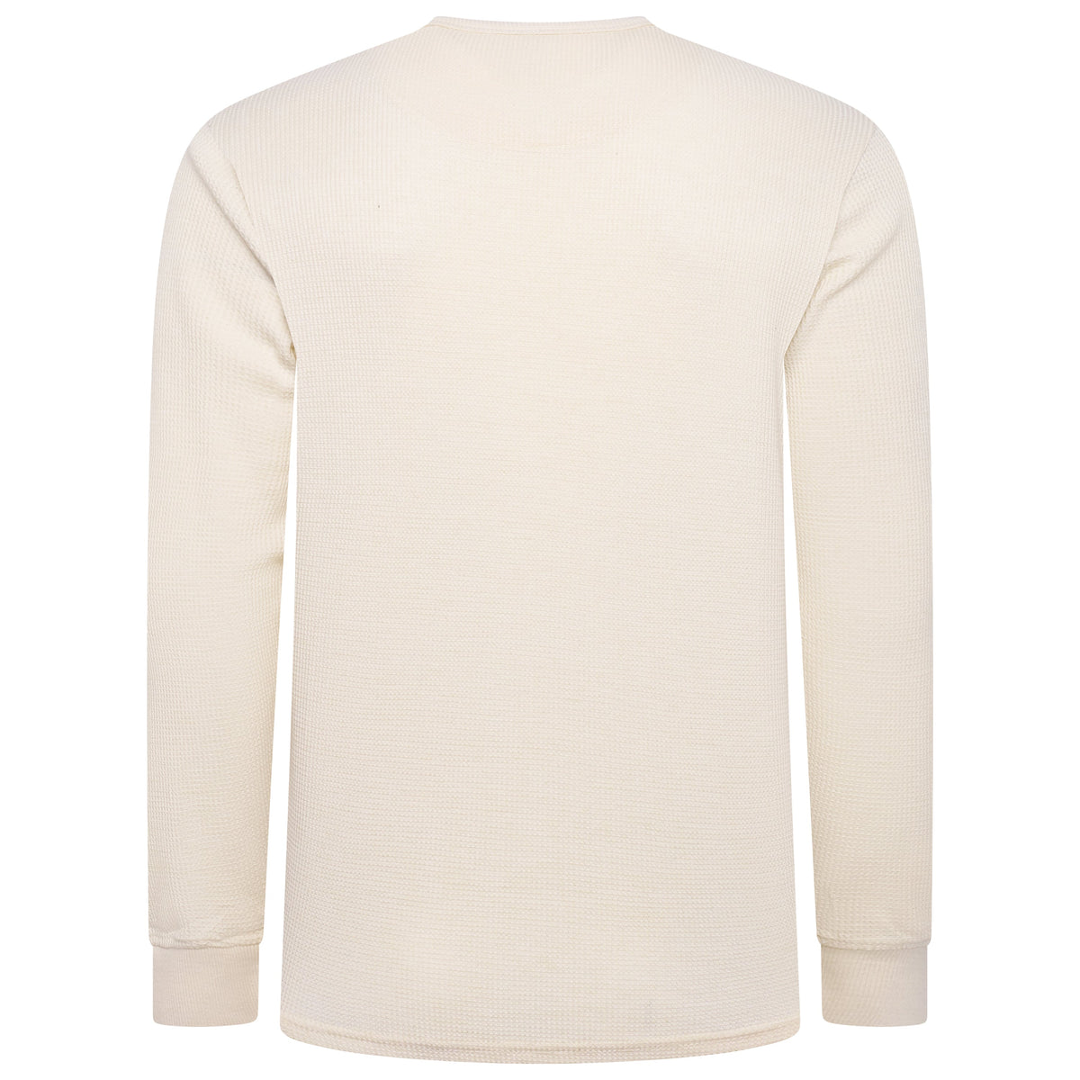 One Brand Crew Neck Waffle Knit T-Shirt