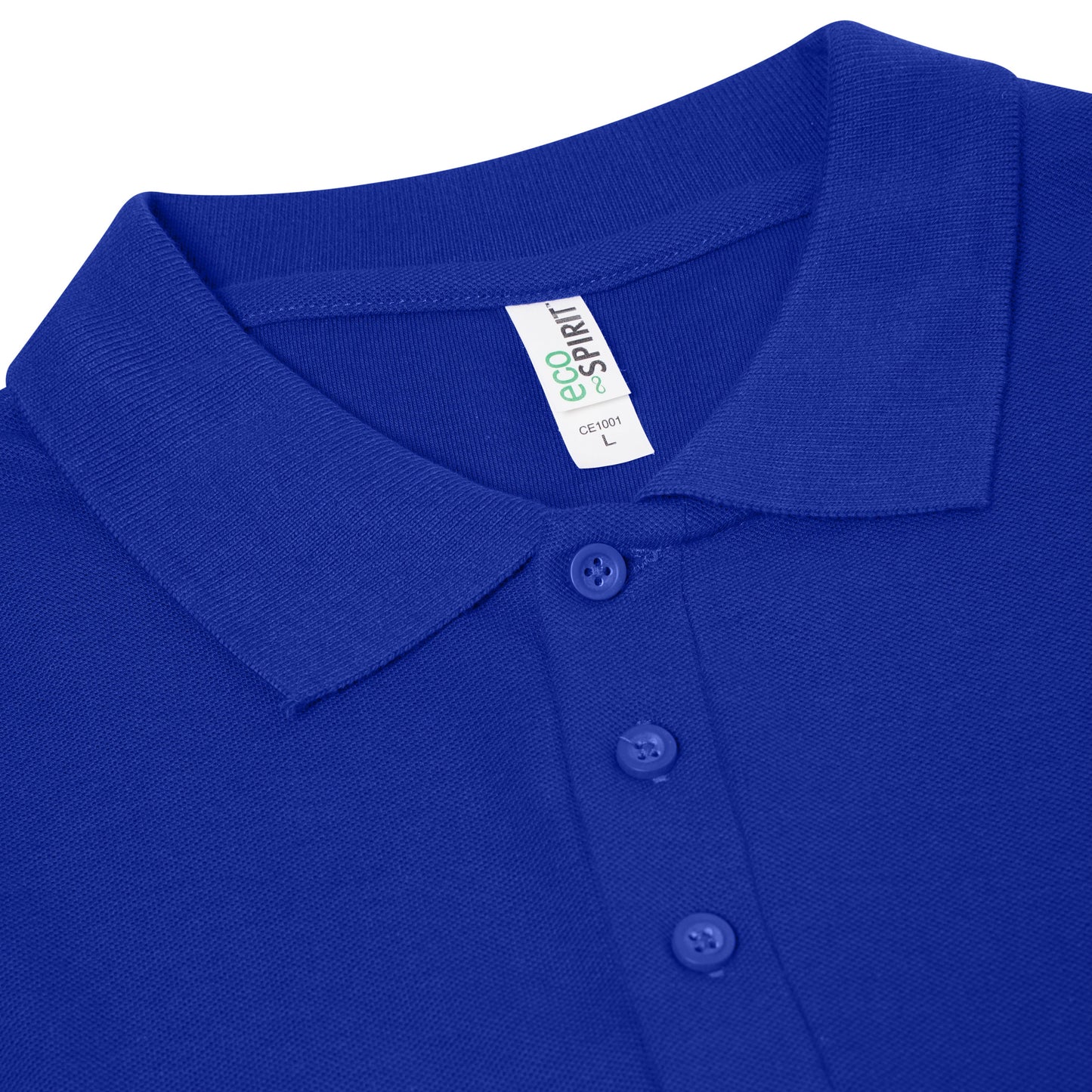 Eco Spirit Men's Organic Cotton Piqué Polo Shirt – Regular Fit