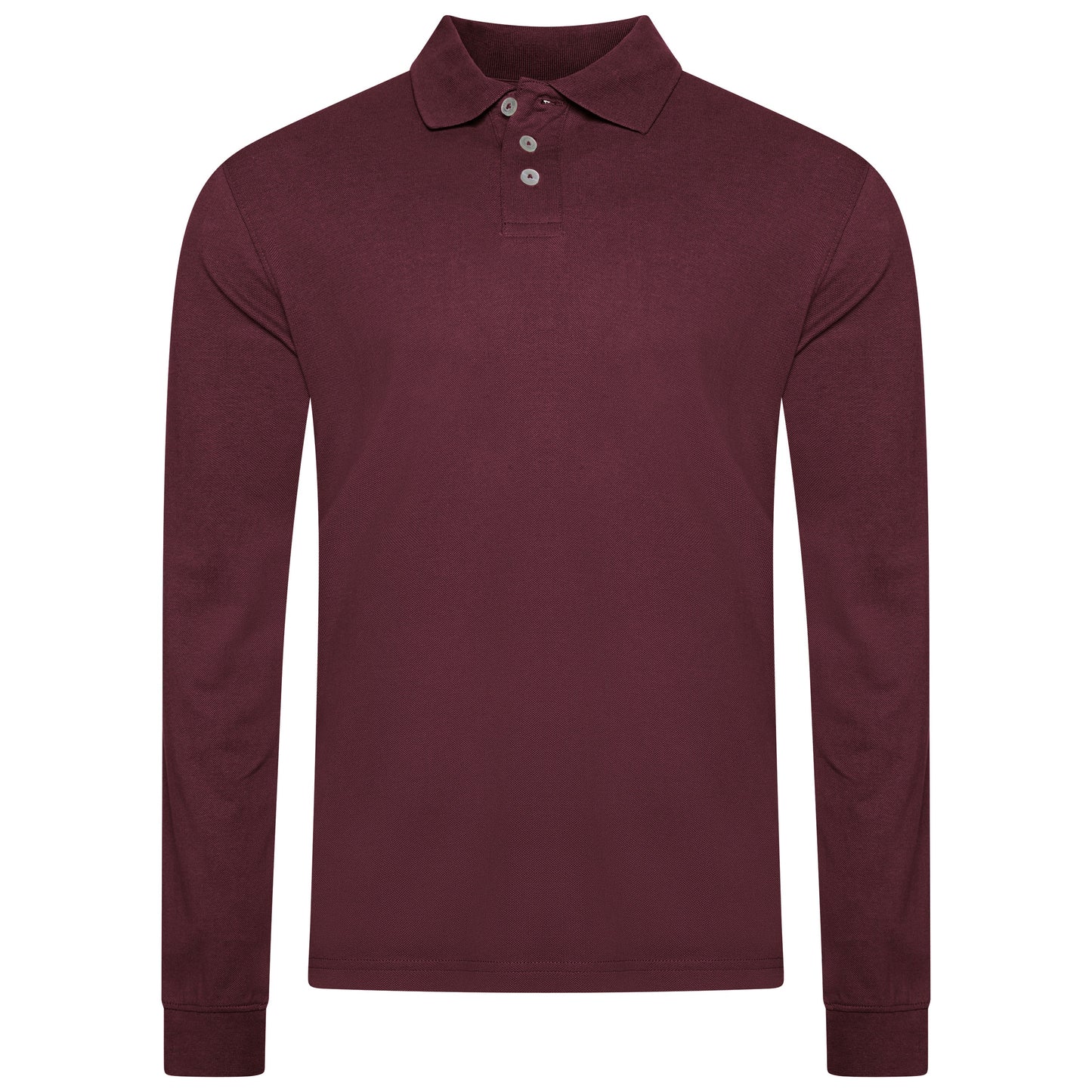 Evryone Men's Long Sleeve Polo Shirt | Regular Fit | S–2XL
