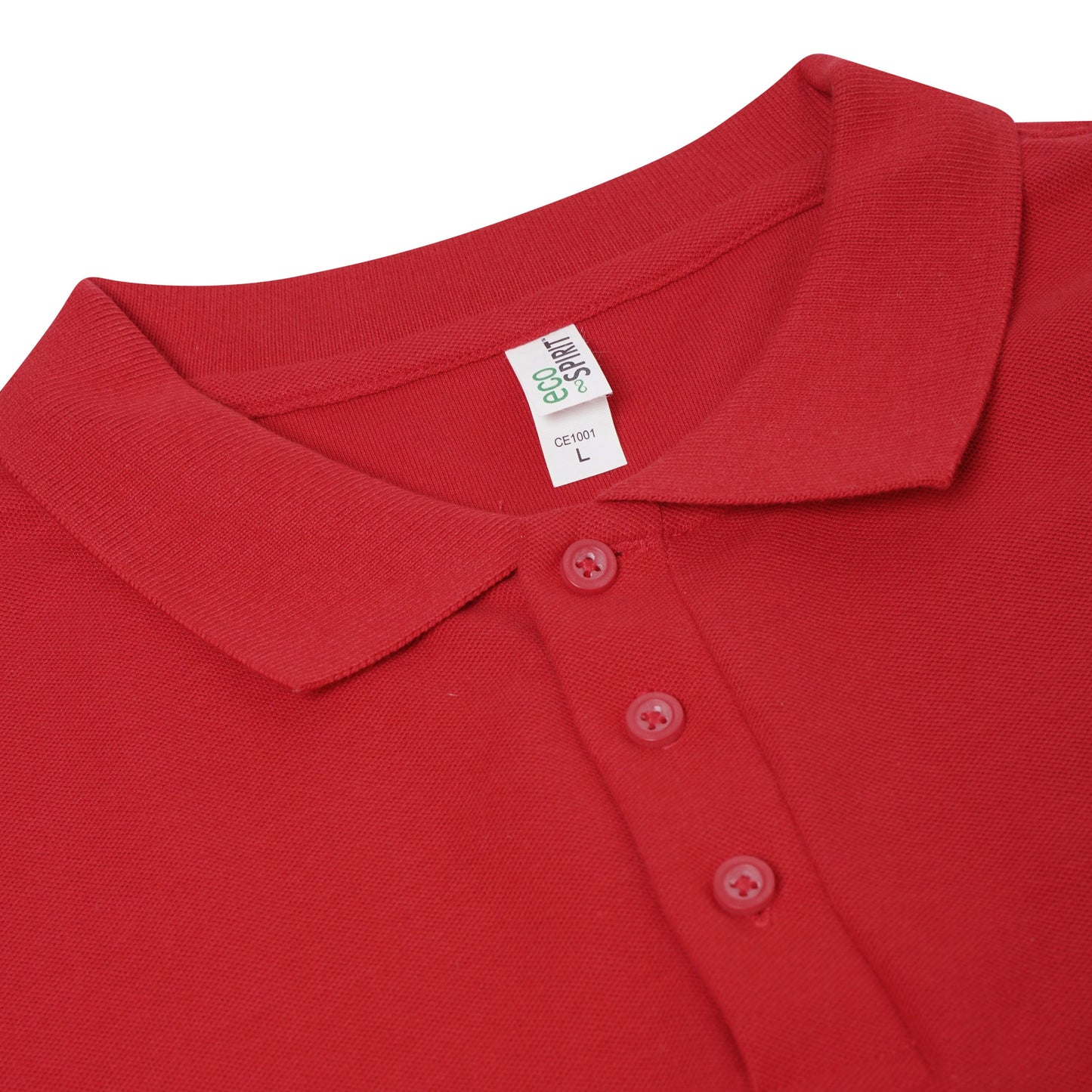 Eco Spirit Men's Organic Cotton Piqué Polo Shirt – Regular Fit