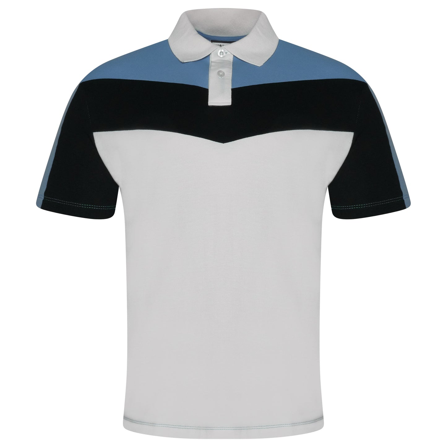 Evryone Contrast Stripe Polo Shirt | 100% Cotton Classic Fit