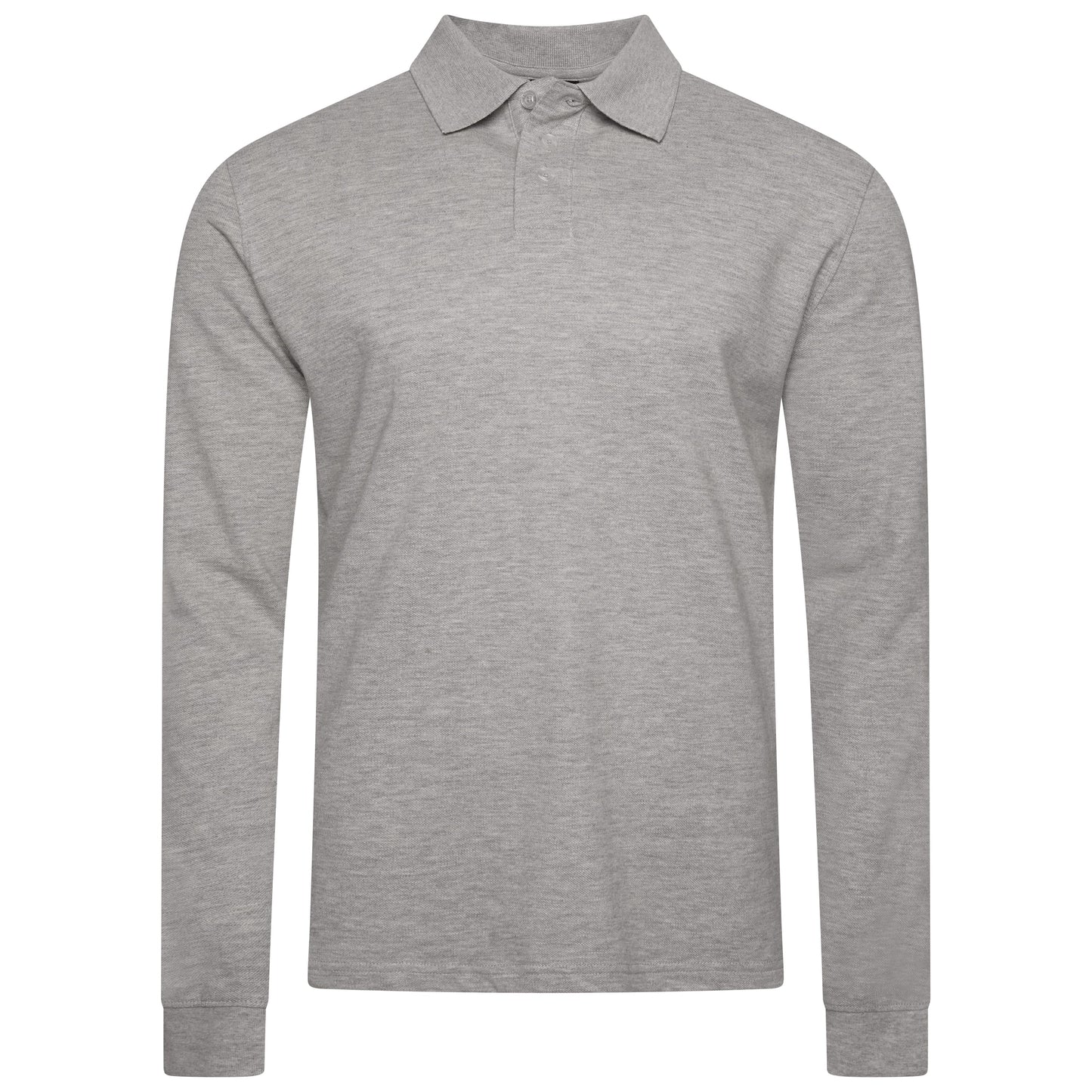 Evryone Men's Long Sleeve Polo Shirt | Regular Fit | S–2XL