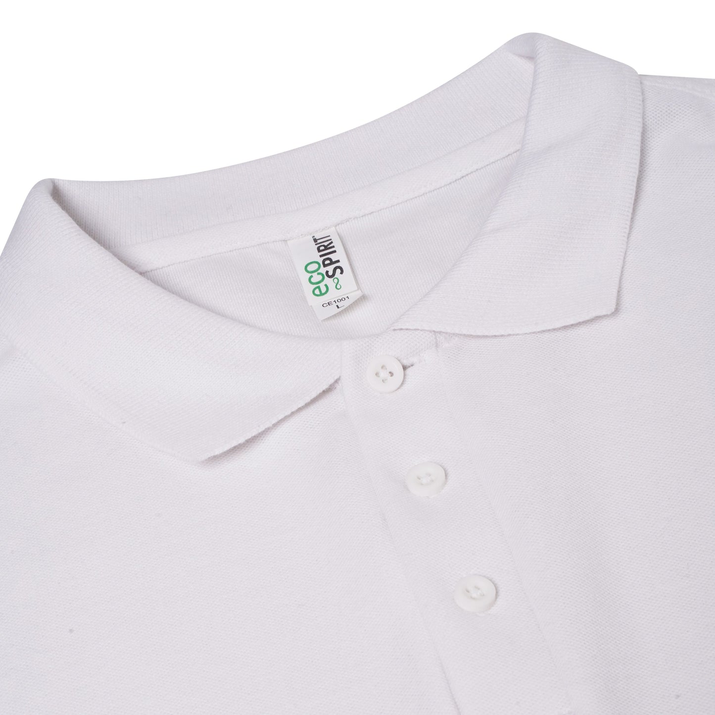 Eco Spirit Men's Organic Cotton Piqué Polo Shirt – Regular Fit