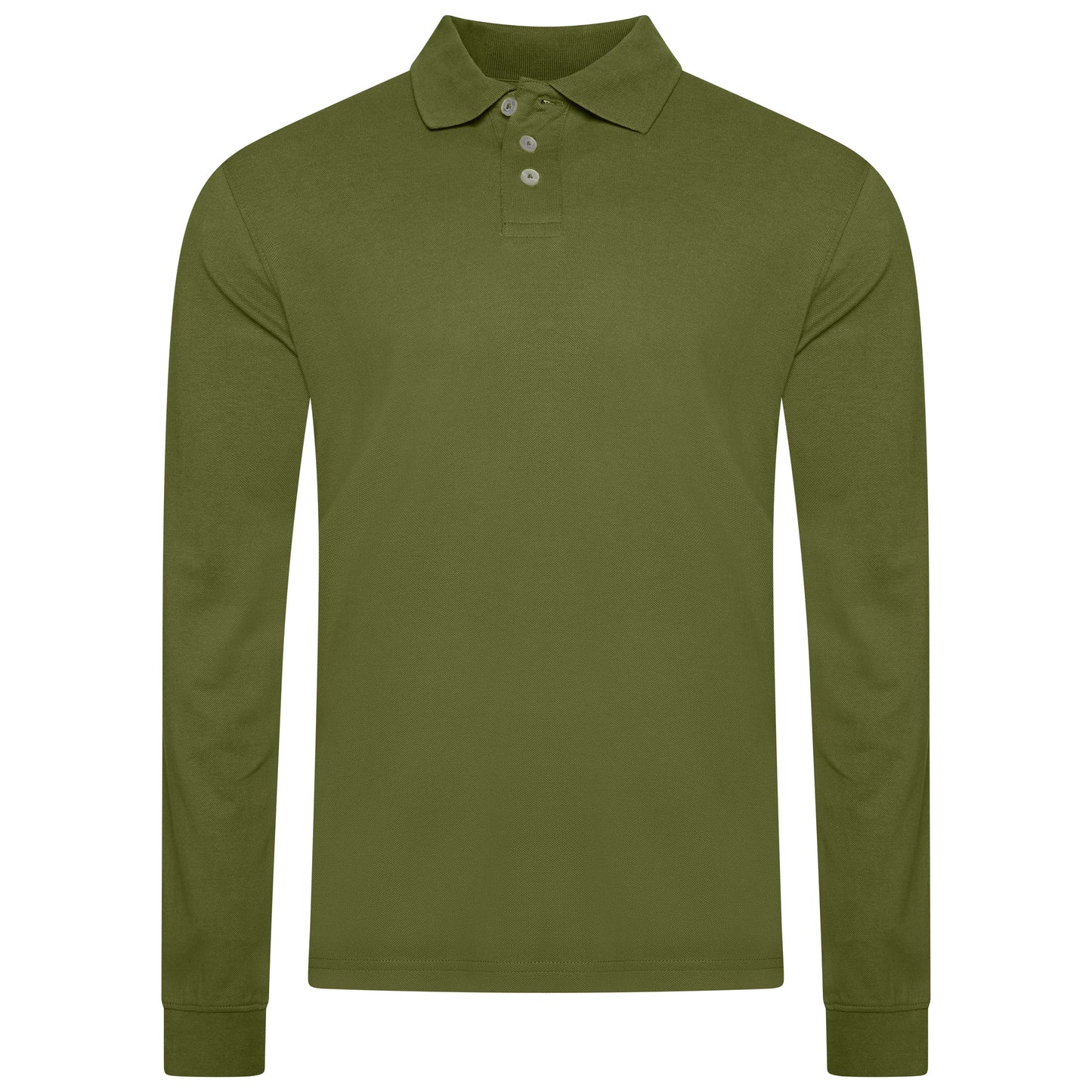 Evryone Men's Long Sleeve Polo Shirt | Regular Fit | S–2XL
