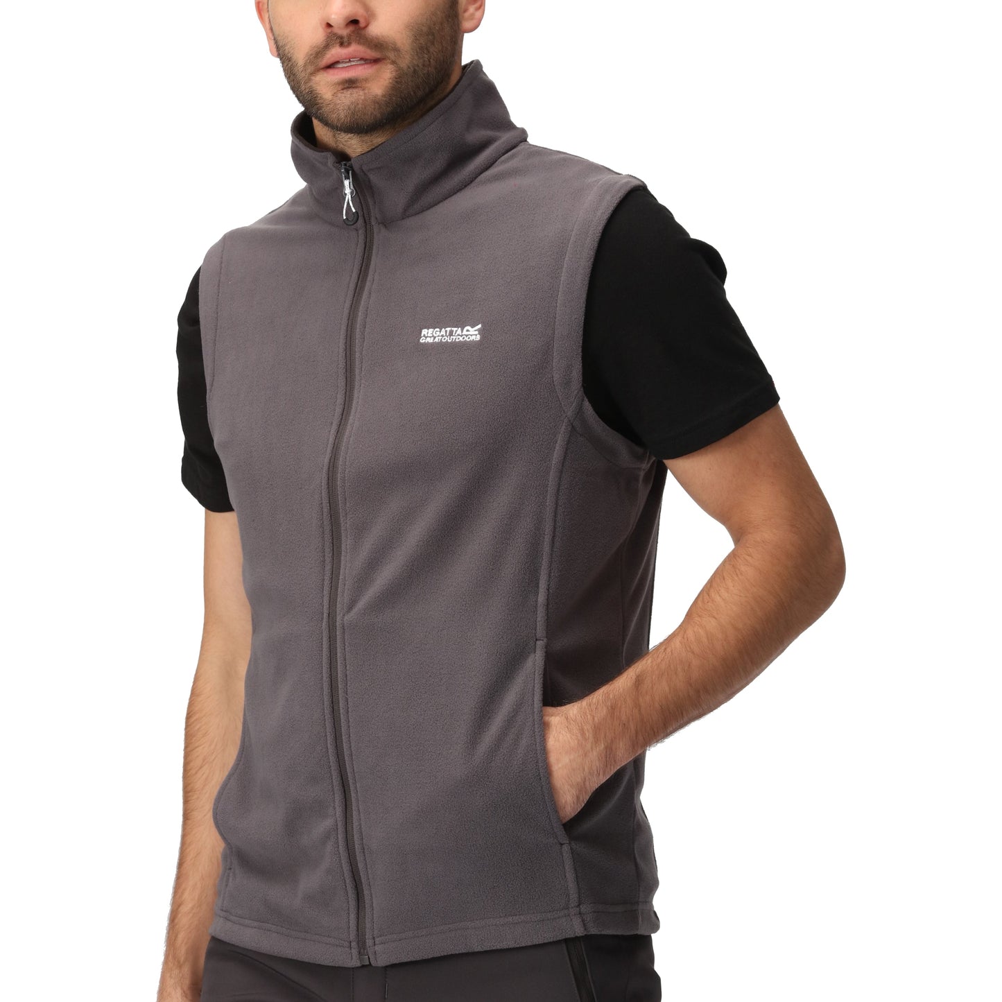 Regatta Tobias Sleeveless Fleece Gilet – Lightweight Full Zip Bodywarmer