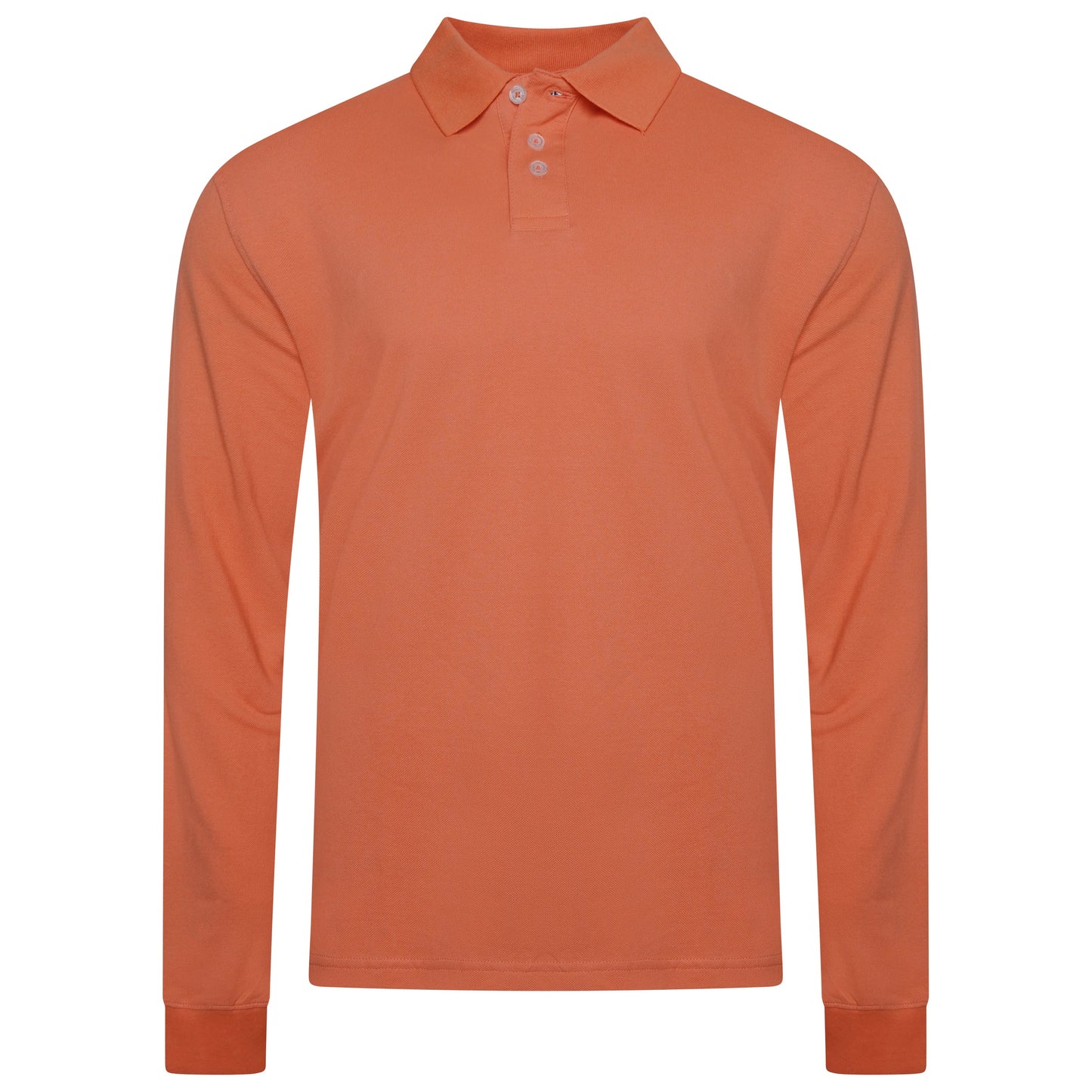 Evryone Men's Long Sleeve Polo Shirt | Regular Fit | S–2XL