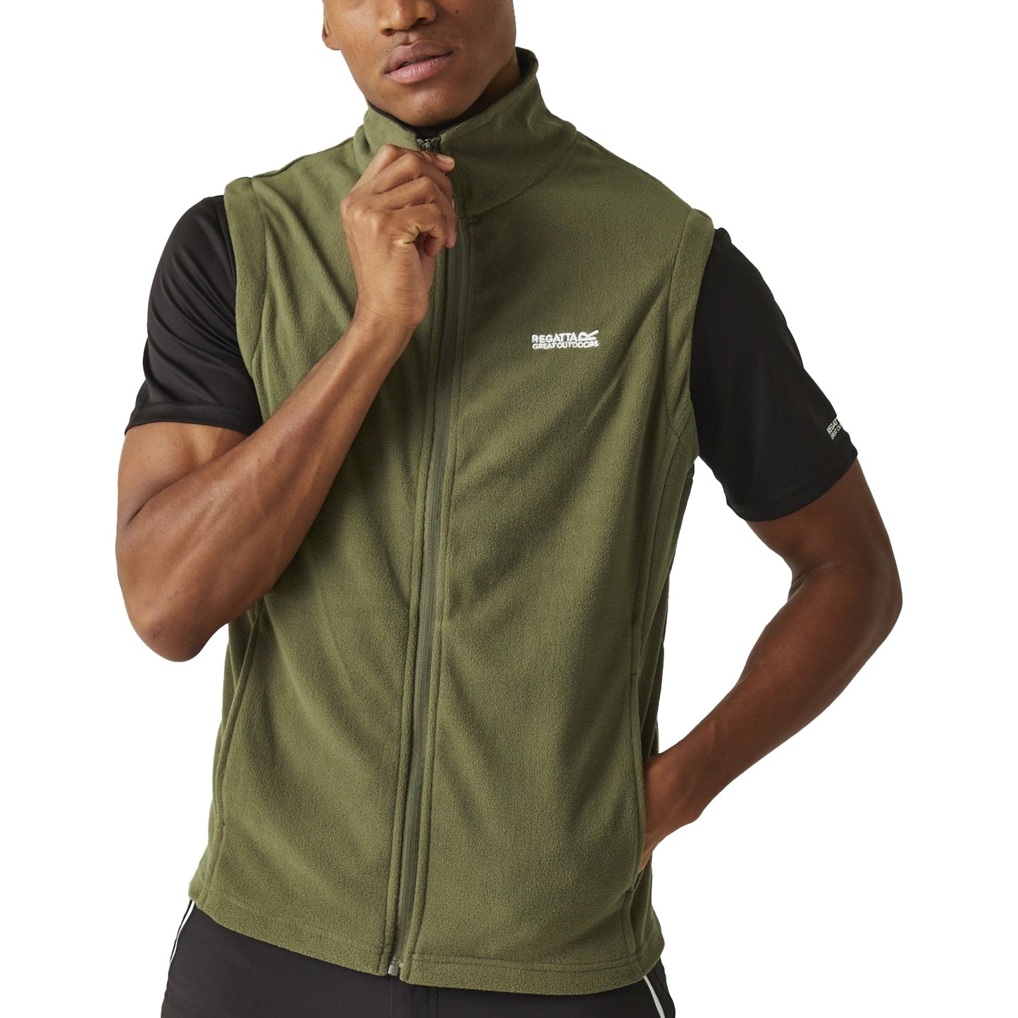 Regatta Tobias Sleeveless Fleece Gilet – Lightweight Full Zip Bodywarmer