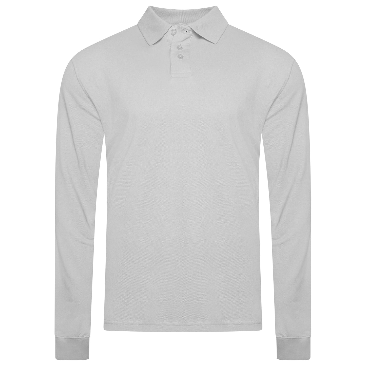 Evryone Men's Long Sleeve Polo Shirt | Regular Fit | S–2XL