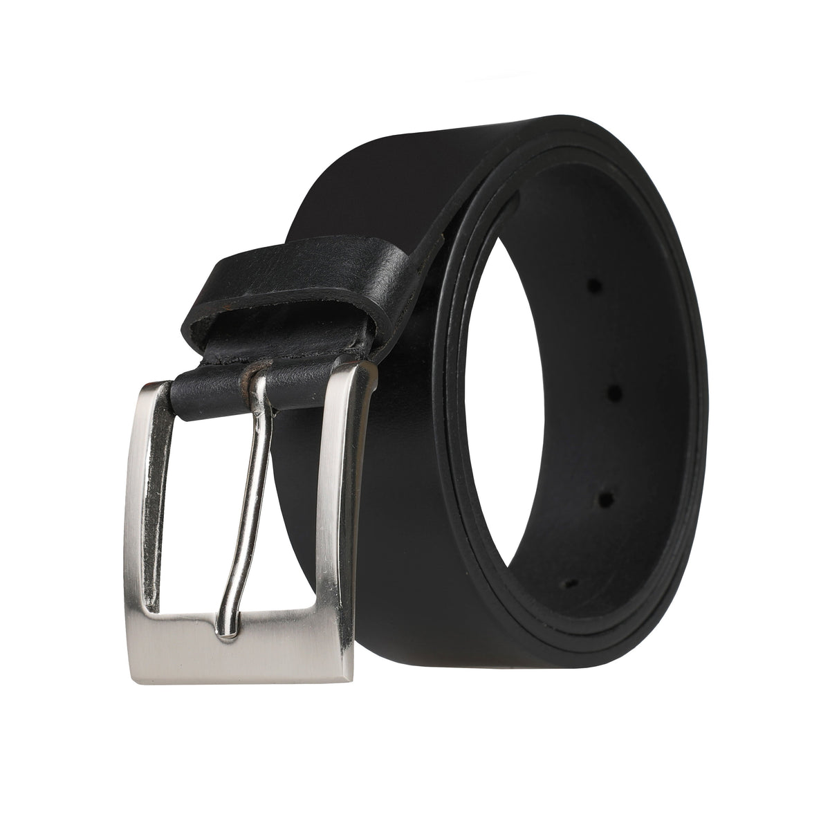 Outback 1,5" breiter Vierkant-Schnallen-Vollnarbenleder-Gürtel