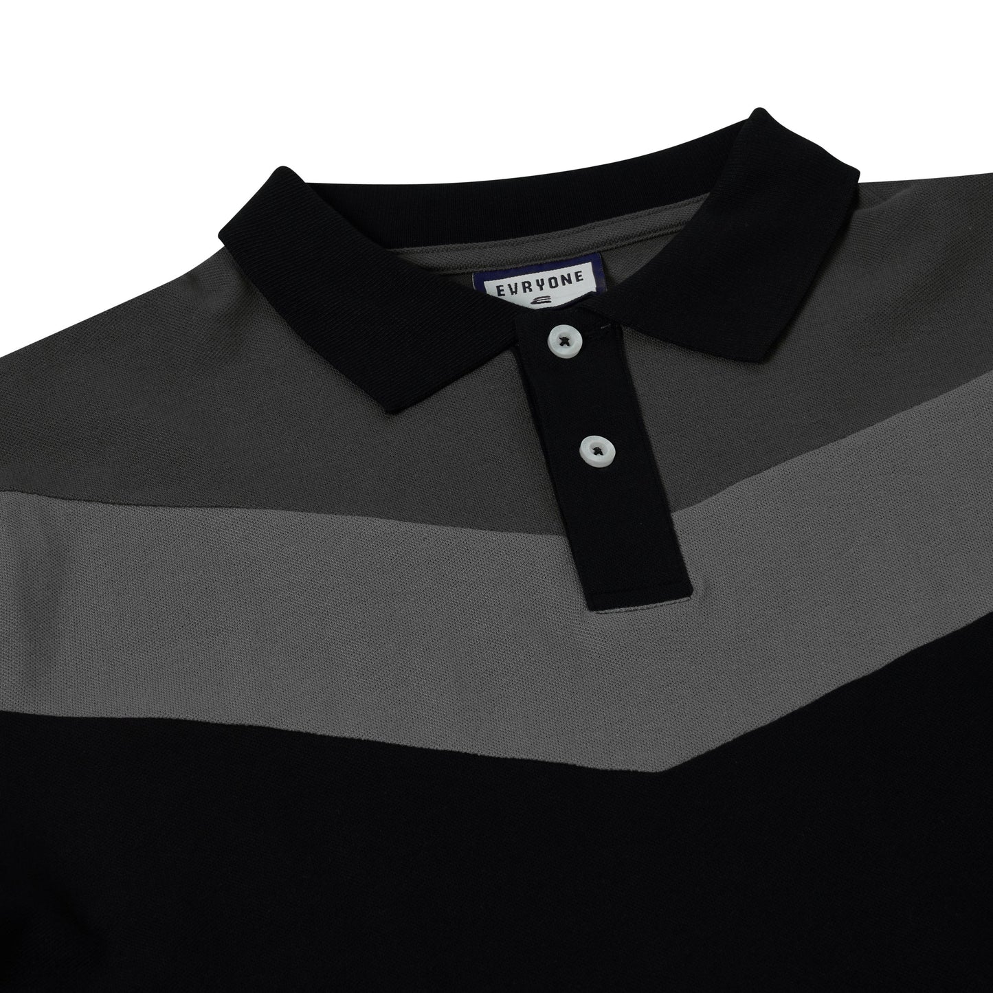 Evryone Contrast Stripe Polo Shirt | 100% Cotton Classic Fit