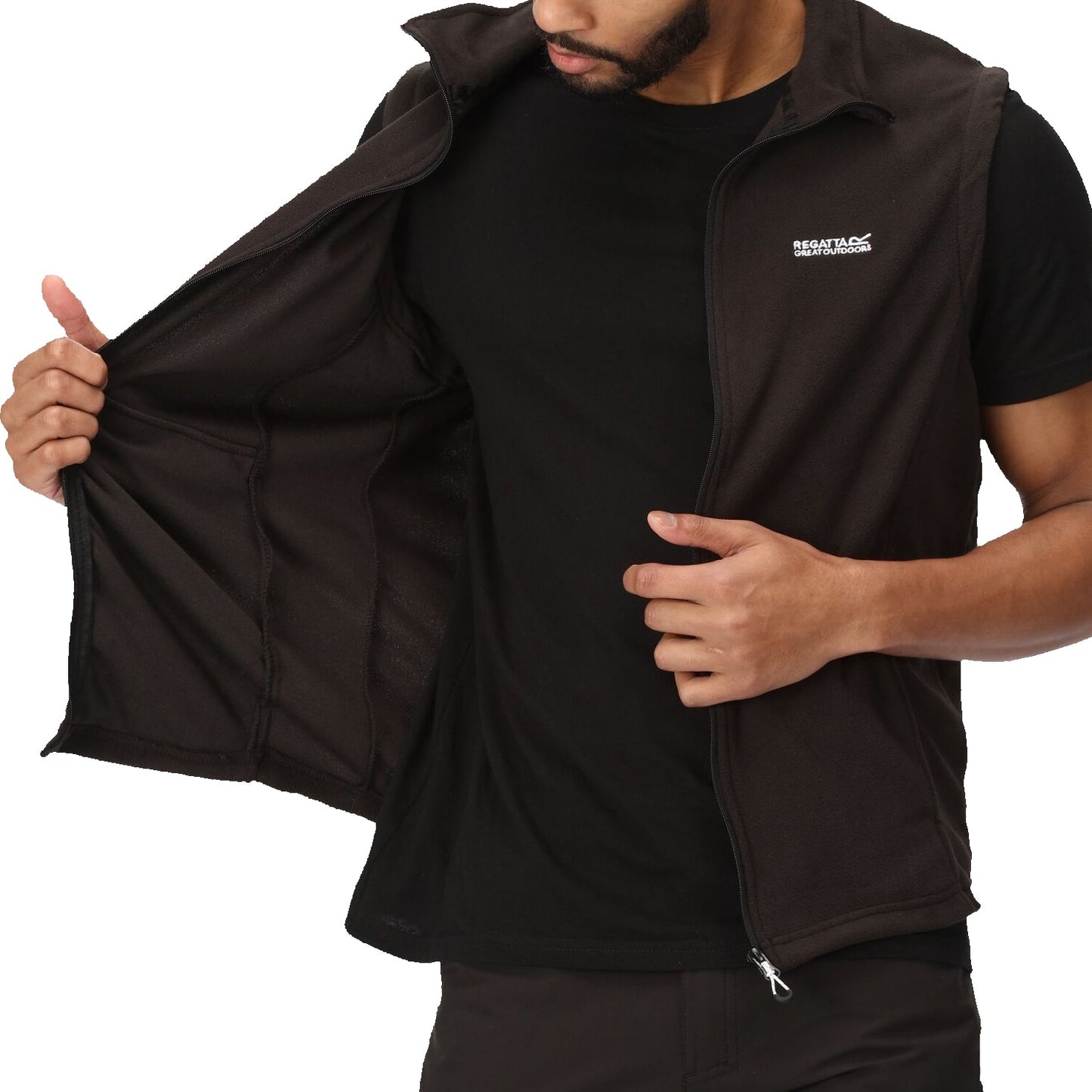 Regatta Tobias Sleeveless Fleece Gilet – Lightweight Full Zip Bodywarmer