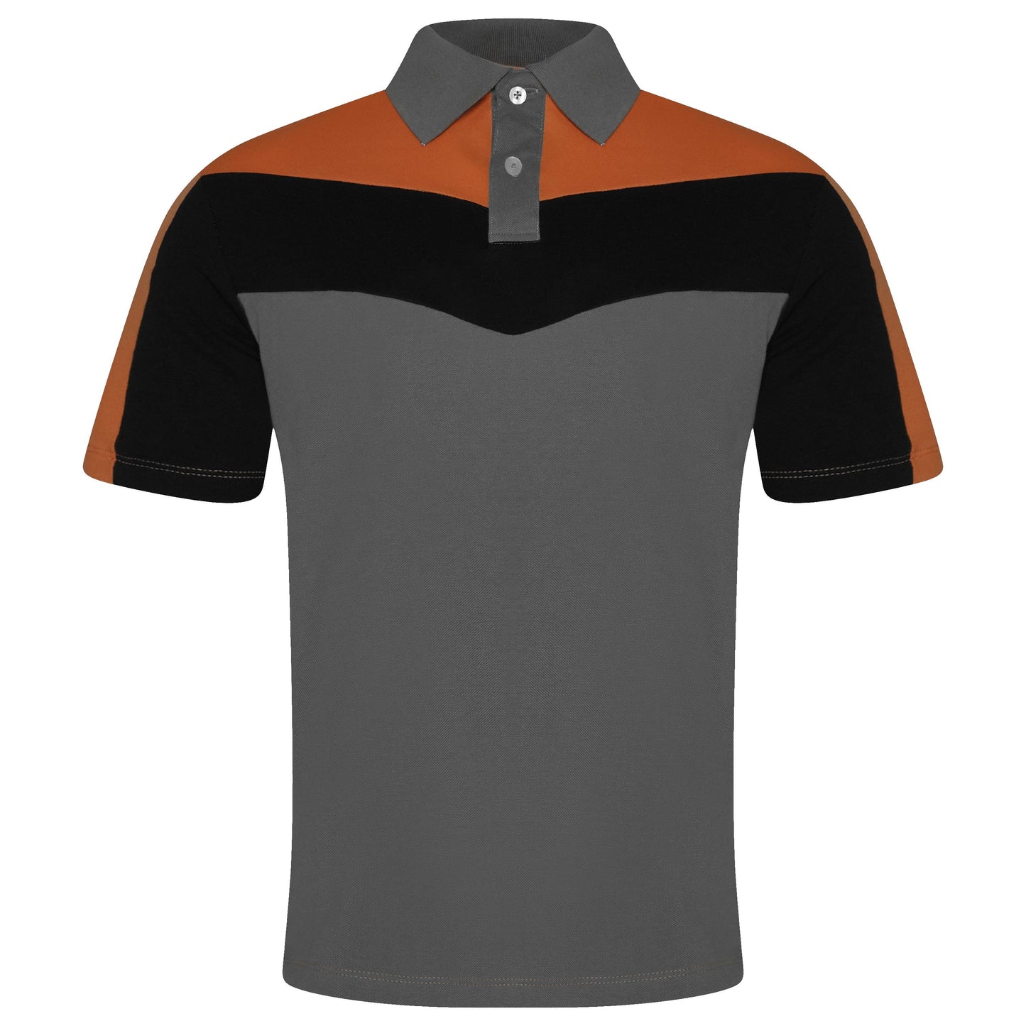 Evryone Contrast Stripe Polo Shirt | 100% Cotton Classic Fit