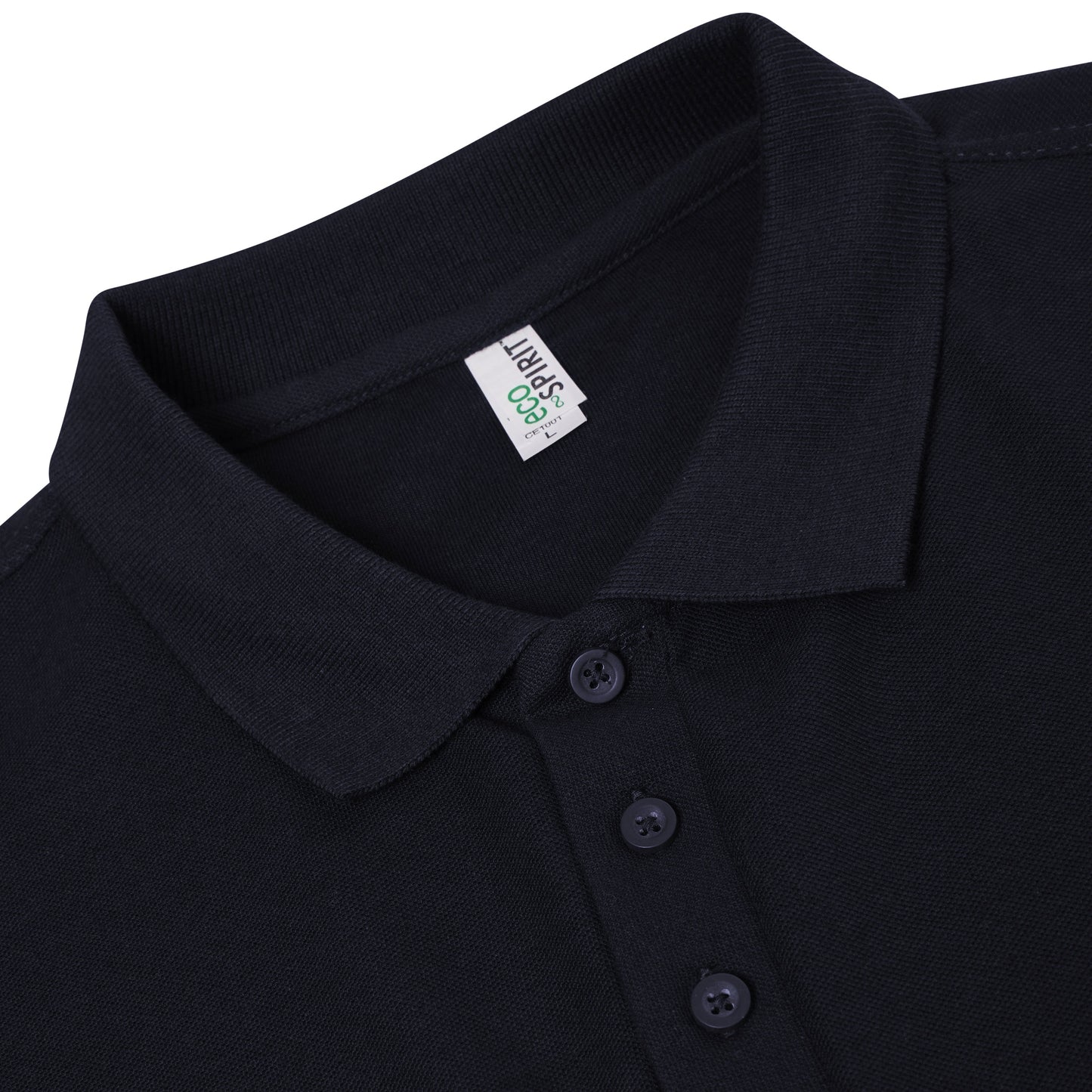 Eco Spirit Men's Organic Cotton Piqué Polo Shirt – Regular Fit
