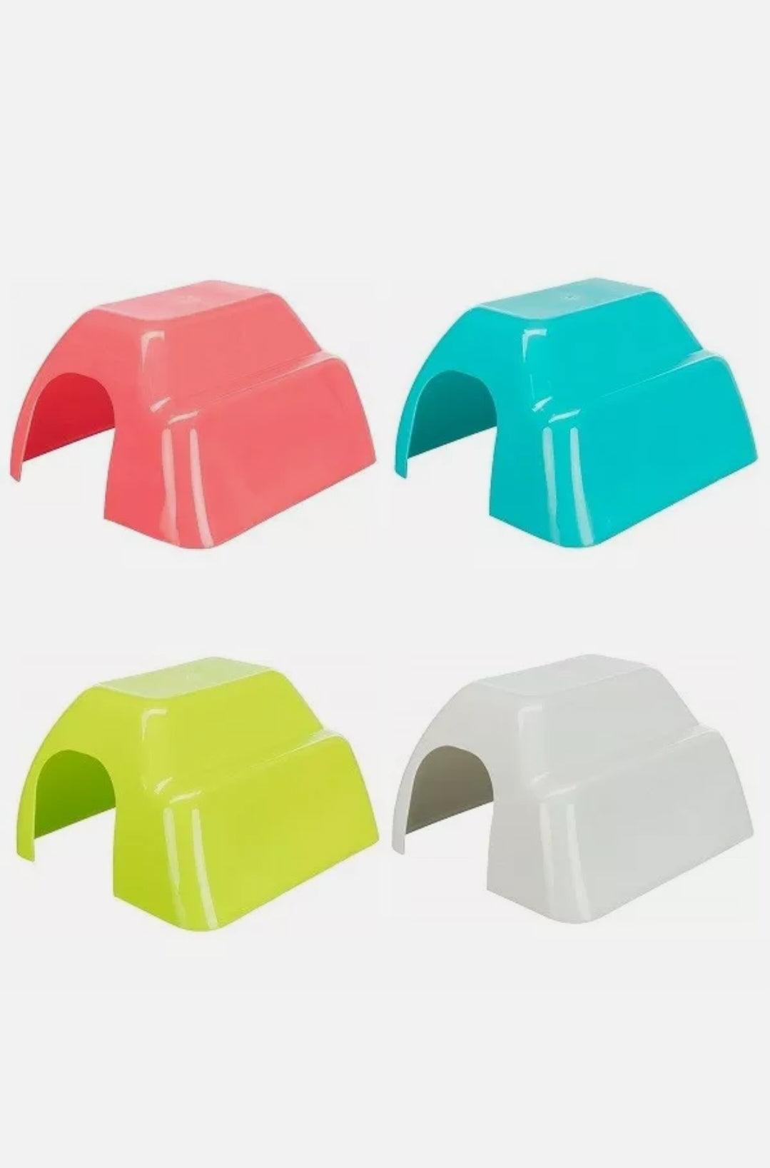 Trixie Plastic Hide Away House for Small Animals | Hamsters, Guinea Pigs & Rabbits