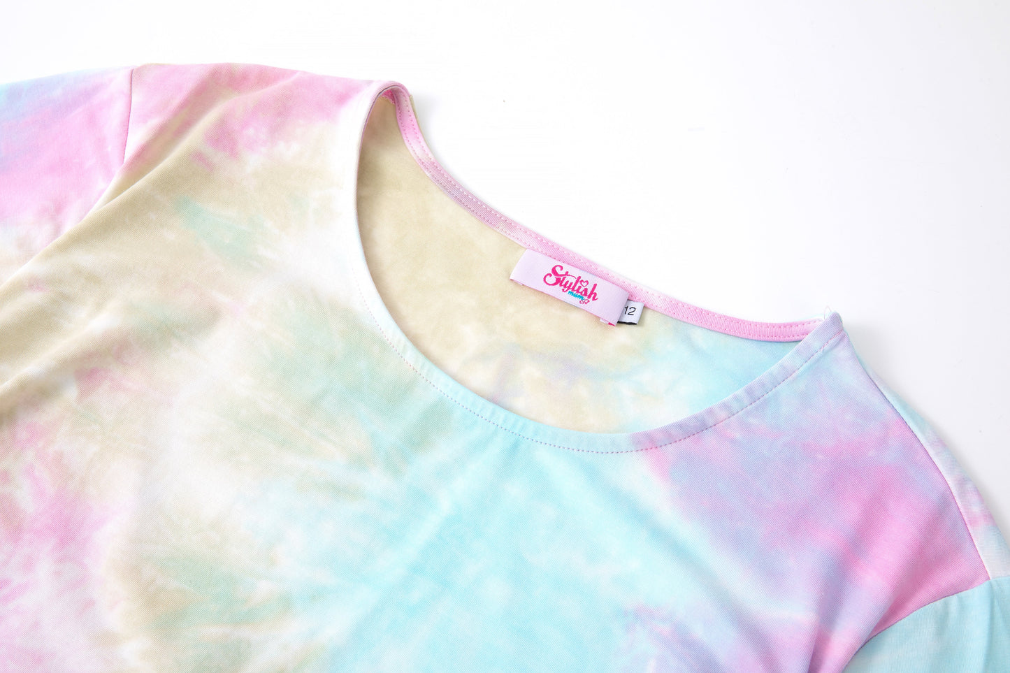 Tie Dye Breastfeeding Top - Lightweight Cotton Nursing Vest
