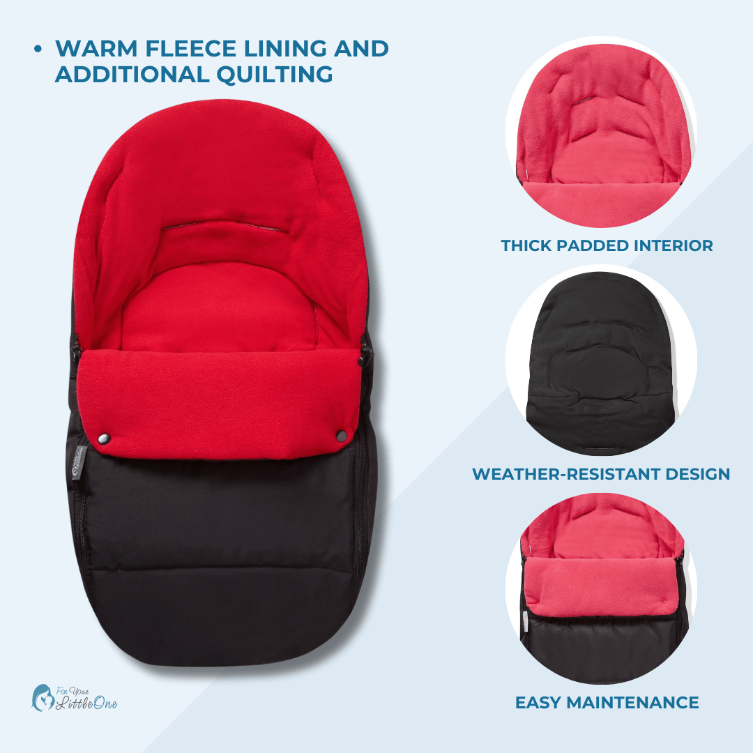 Universeller Premium-Autositz-Fußsack / Cosy Toes