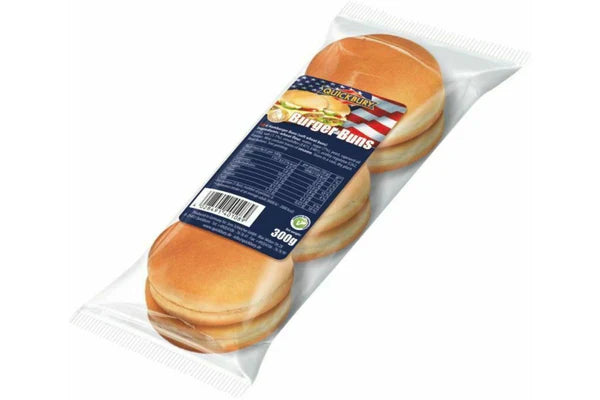 8 x Quickbury 6 Burger Brötchen 300G