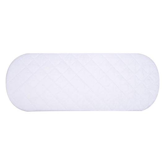 Quilted Moses Basket Mattress | Anti-Allergenic | 66 x 28 x 3cm