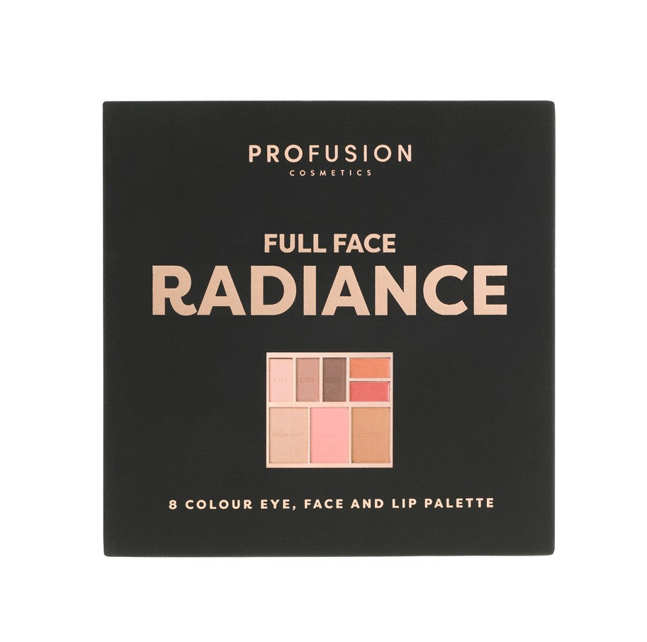 Full Face Palette Radiance | 8-Shade Eye, Face & Lip Palette