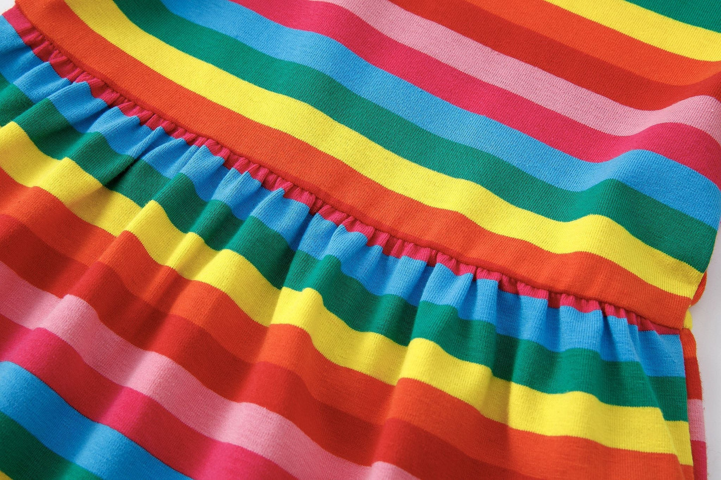 Rainbow Children's Dress | Soft Cotton | Ages 0-6 Years