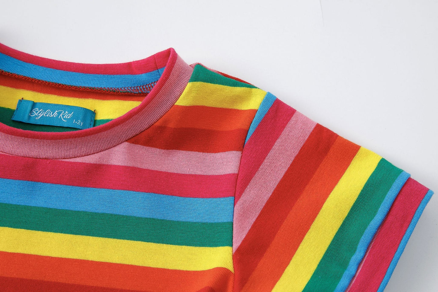 Rainbow Children's Dress | Soft Cotton | Ages 0-6 Years